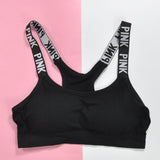 One-piece brassiere sports bra without steel ring