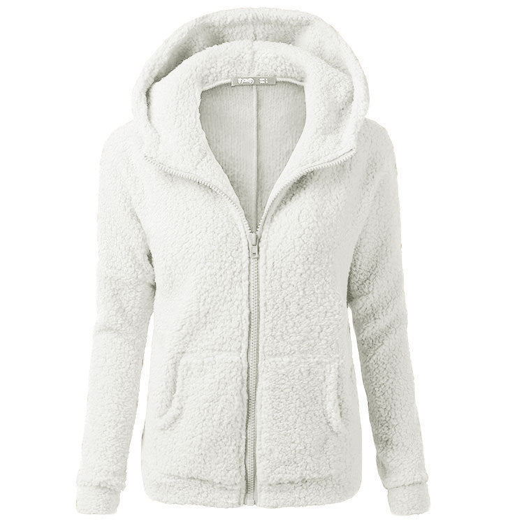 Women's Fashion Jacket Hooded Sweater Sweater