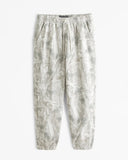 Digital Printed Fleece Couple's Pants Trousers