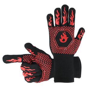 Microwave Insulation Anti-Scalding Double Layer Combustion Gloves