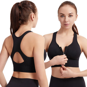 Shockproof Push Up Plus Size Running Yoga Fitness Sports Bra