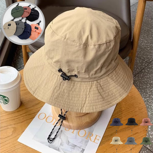 Foldable Fisherman Hat Summer Quick-drying Waterproof Outdoor Cycling Fishing Sunhat Women Men