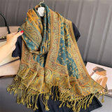 Cashmere Shawl Women's Printed Warm Scarf