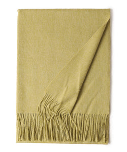 New Solid Color Wool Long Beard Warm Tassel Scarf Thick