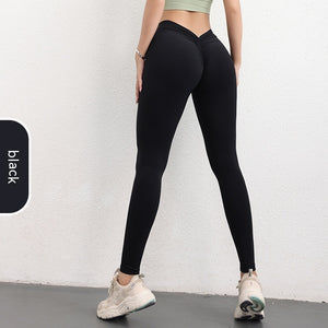 Hip Sports Chrysanthemum Exercise Workout Pants