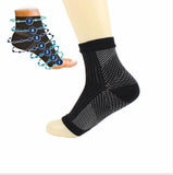 Yoga Ankle Support Sports Socks Fitness Sprain Protection Pressure Elastic Nylon Foot Cover