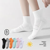 Running Exercise Towel Thickened Shock Absorption Non-slip Socks