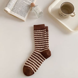 Soft, Delicate And Warm Mid-calf Length And Knee High Socks