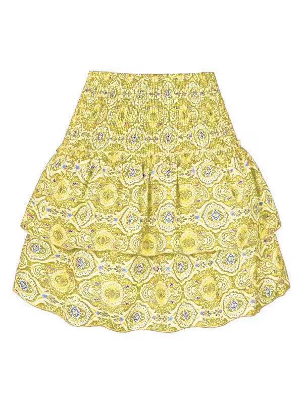 Leisure Versatile Lotus Leaf Women's Skirt