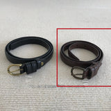 All-match Black Basic Style Small Belt Men