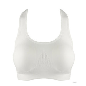 Breathable shaping seamless sports bra