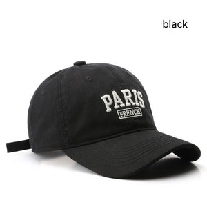 Personalized Washed Letter Embroidered Duckbill Hat