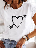 T-shirt AliExpress Amazon Independent Station Women's Short Sleeve