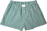 Women's Casual Plaid Cotton Arrow Pants Loose Four-corner Button Shorts