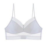 Back U-shaped Bra Beautiful Back No Steel Ring Lace Thin Underwear