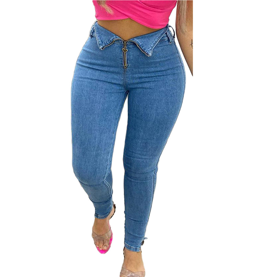 Fashion casual jeans with jeans