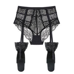 High Waist Underwear Women's Lace Crotch Hip Plus Size