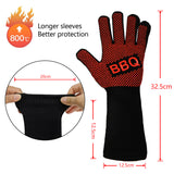 Microwave Insulation Anti-Scalding Double Layer Combustion Gloves