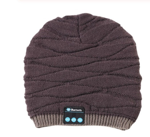 Wireless Bluetooth Knitted Hat Calls Music Stereo