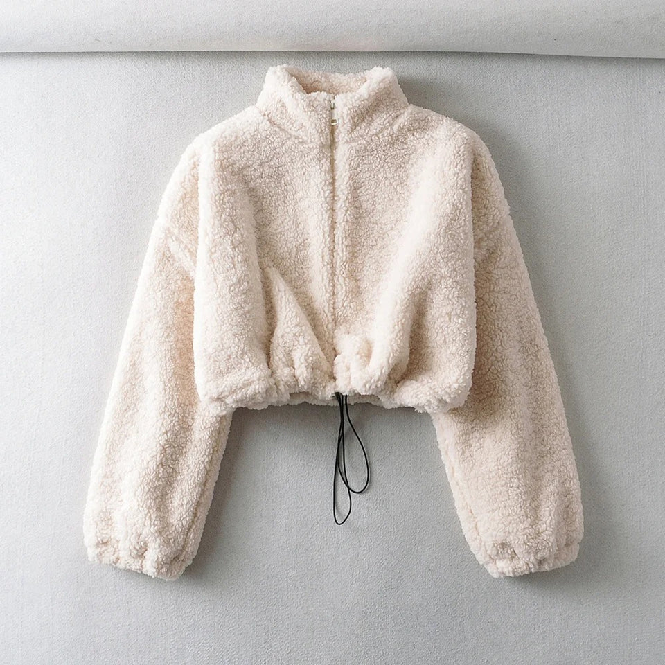 Fashionable Autumn And Winter Warm Woolen Coat Women