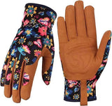 Microfiber Printing Gloves Flower Garden Planting Plucking