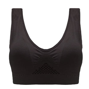 Fashionable Simple Breathable Fitness Sports Bra