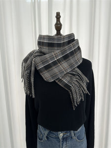 Fashion Plaid Scarf For Women