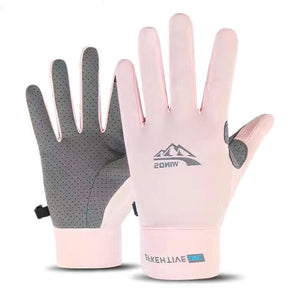 Sun Protection Gloves Summer Ice Silk Touch Screen UV Protection