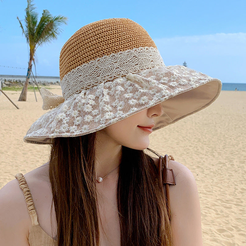 Summer Seaside Vacation Sun Protection Sun Hat Fashion Foldable