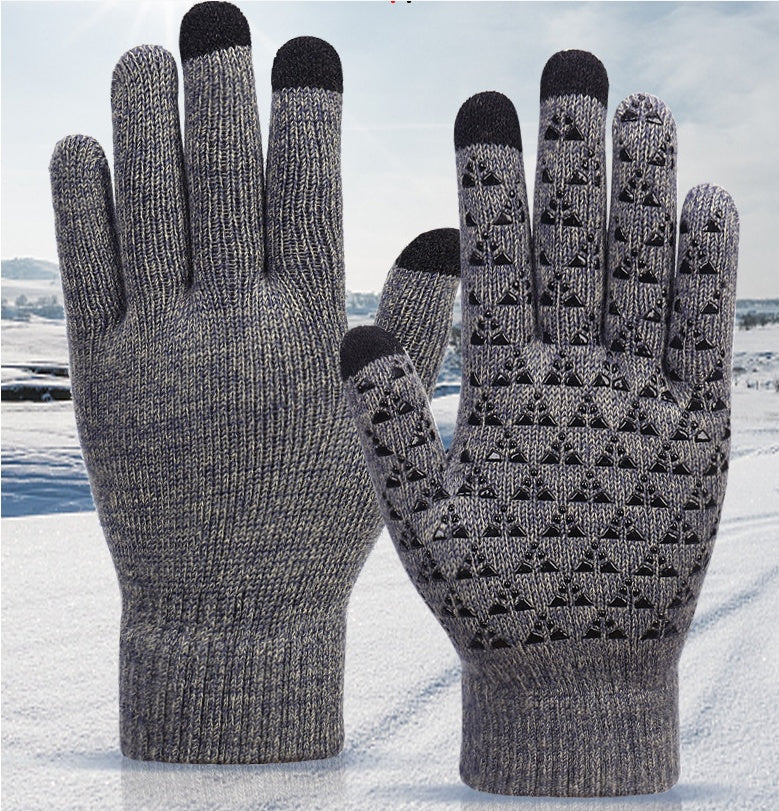 Warm And Fleece Gloves For Men  Women In Autumn Winter