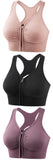 Shockproof Push Up Plus Size Running Yoga Fitness Sports Bra