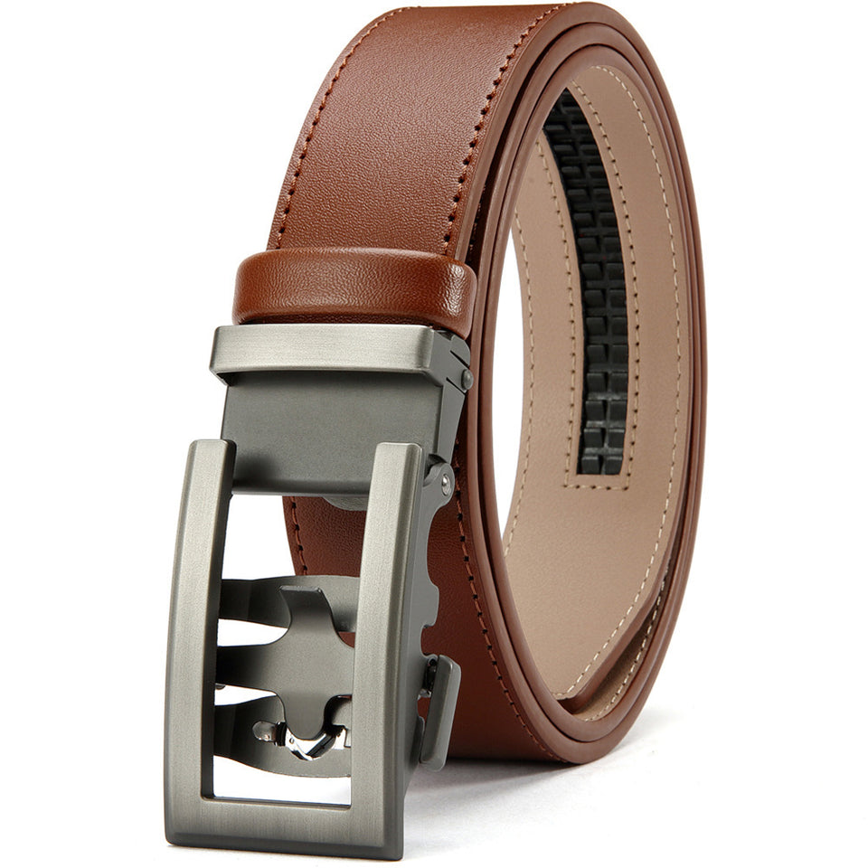 New Alloy Automatic Buckle Belt Men