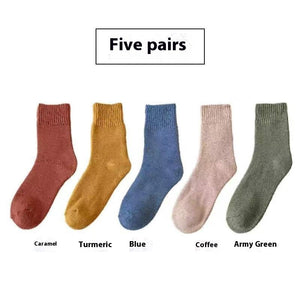 Women's Winter Mid-length Sock Thick Long