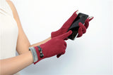 Warm And Lovely Touch-screen Bowknot Ladies Gloves