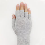 Light Gray Bamboo Charcoal Fiber Pressure Care Gloves