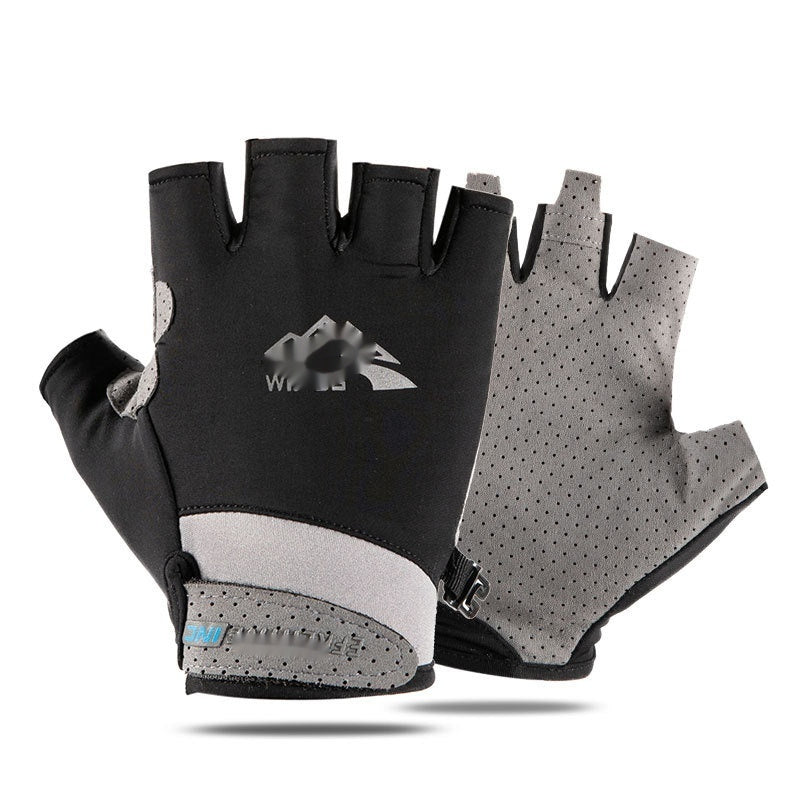 Leaks Sweat-absorbent  Breathable Bicycle Riding Non-slip Gloves