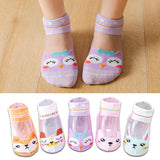 Baby Short Socks Thin Mesh Silk Room Socks