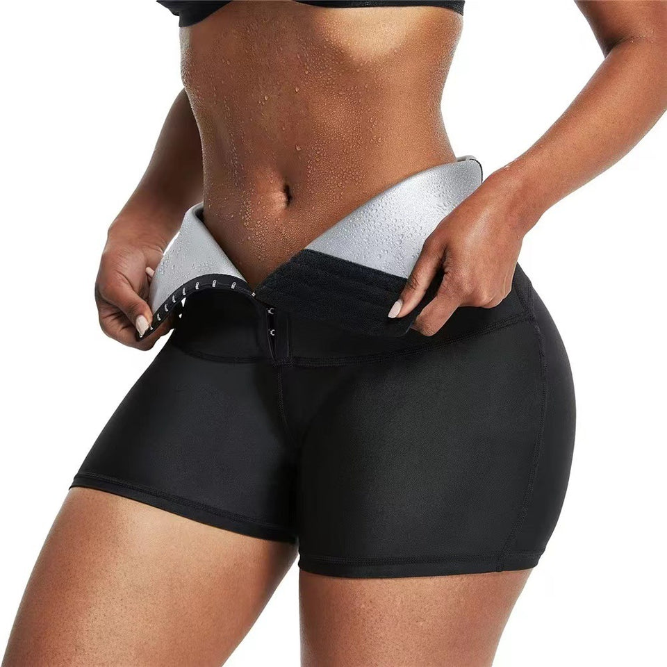 Slimming Pants Waist Trainer Shapewear Tummy Hot Thermo Sweat Leggings Fitness Workout Sweat Sauna Pants Body Shaper