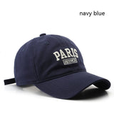 Personalized Washed Letter Embroidered Duckbill Hat