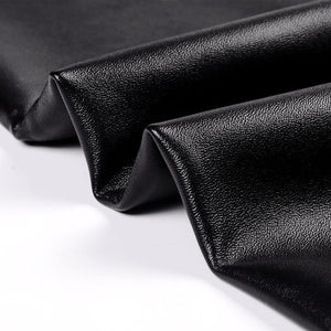 Women Autumn Winter Sexy Elastic Trousers Stretch Black PU Leather Shaper High Waist Leggings