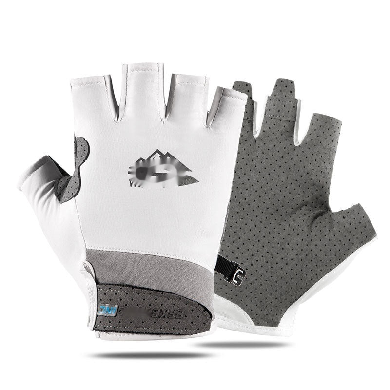 Leaks Sweat-absorbent  Breathable Bicycle Riding Non-slip Gloves