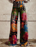 European And American Plus Size Women's Denim Casual Pants