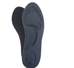 Soft Insole High Heel Shoe Pad Men Women 4D Sport Sponge Pain Relief Insert Cushion Pad Shoe Insoles 1Pair