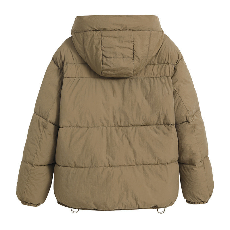 Short Hood Small Thick Fashion Cotton-padded Coat