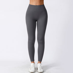 Women's Tight High Elastic Running Sports Thread High Waist Yoga Pants