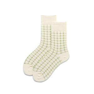 Women's Fashion Preppy Style Striped Mid-calf Length Socks