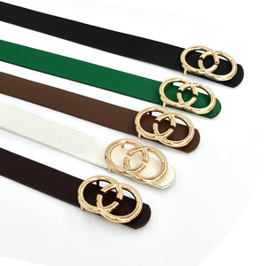 Alloy Buckle Belt Is Versatile, Simple And Fashionable