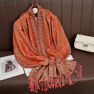 Cashmere Shawl Women's Printed Warm Scarf