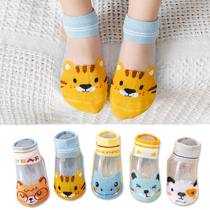 Baby Short Socks Thin Mesh Silk Room Socks