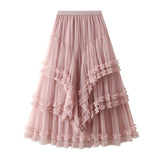 Slimming Multi-layer High-grade Gauze Skirt High-grade Skirt